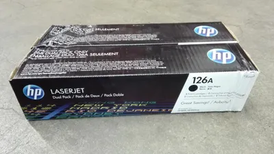 Produktbild von HP 126A 2er-Pack Schwarz Original LaserJet Tonerkartuschen, 2400 Seiten, Schwarz, 2 Stück(e)