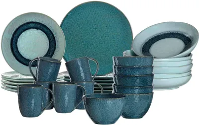 Produktbild von Leonardo MATERA Geschirr Tafelservice blau 30-teilig