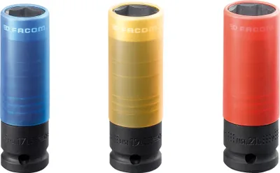 Produktbild von Facom IMPACT-Steckschluessel 1/2Z, Set 3-tlg