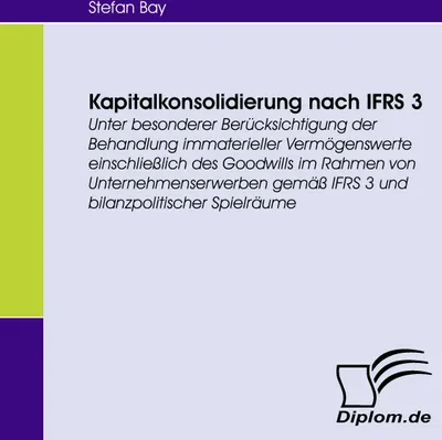 Produktbild von Kapitalkonsolidierung nach IFRS 3