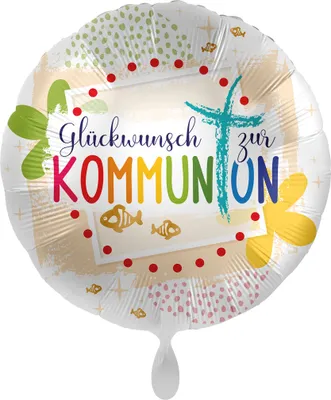 Produktbild von Ballon Glückwunsch zur Kommunion!