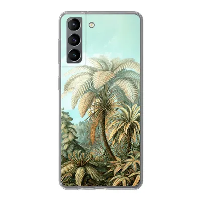 Produktbild von MuchoWow® Handyhülle Schutzhülle Hülle für Samsung Galaxy S21 Filicinae - Haeckel - Alte Meister Silikon Softcase Handy Hülle - Softcase