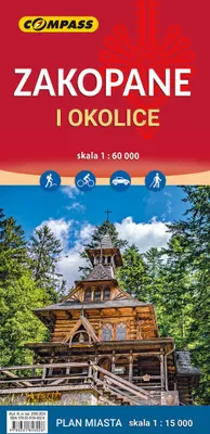 Immagine prodotto di Mappa di Zakopane e dintorni 1:60 000