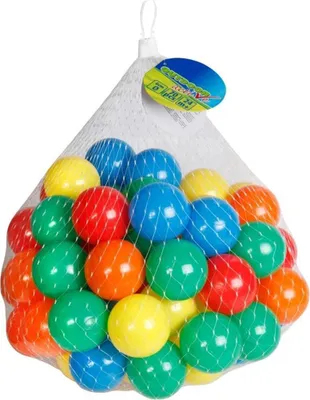 Produktbild von OA Poolbälle für Bällebad, 70St.i. Netz
