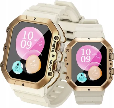 Zdjęcie produktu dla Sportowy Smartwatch Damski Zegarek Wodoodporny Polskie Menu Rozmowy Amoled
