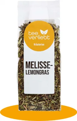 Produktbild von teeverliebt - Melisse-Lemongras Kräutertee | 50g