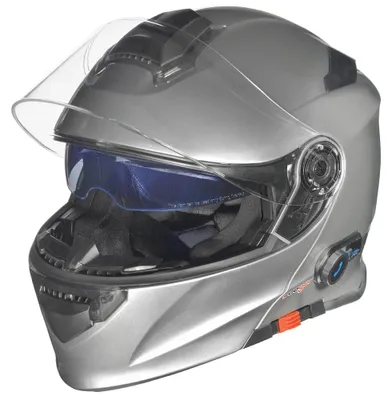 Produktbild von RS-983 Bluetooth Klapphelm Motorradhelm Conzept Motorrad Modular Helm rueger Titanium Grey XS (53-54)