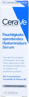 Produktbild von CeraVe feuchtigkeitsspendendes Hyaluronsäure Serum für trockene bis normale Haut, 30 ml Lösung