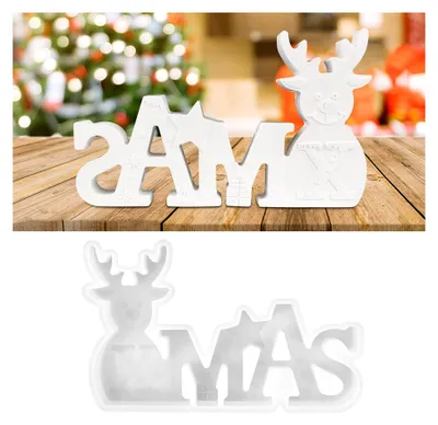 Produktbild von Silikonformen Weihnachten Elch