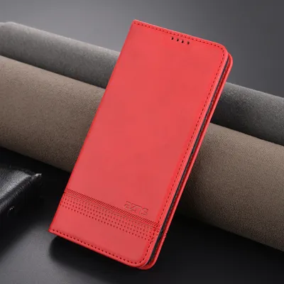 Produktbild von Leder Hülle für Xiaomi Redmi Note 13 Pro+ 5G, Klapphüllen Brieftasche Magnetverschluss Ständer Schutzhülle Rosa
