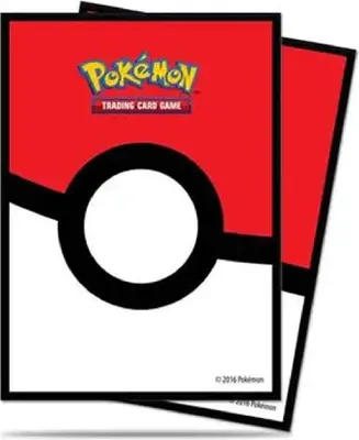 Immagine prodotto di Ultra Pro - Manicotti di protezione del mazzo - Pokémon Pokeball - 65 pezzi
