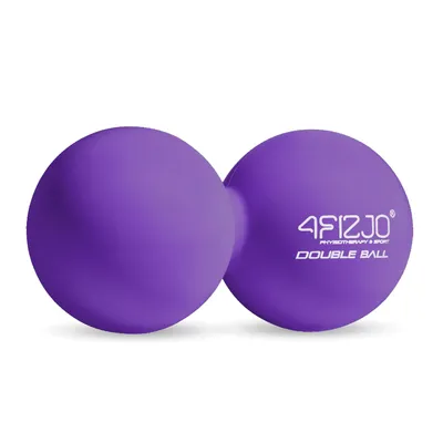 Produktbild von 4FIZJO Doppelter Massageball DOUBLE BALL, für Nacken-, Rücken-, Muskelentspannung, rosa