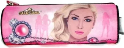 Produktbild von Derform Federmäppchen Stardoll – praktische Stiftetasche mit Reißverschluss