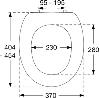 Produktbild von WC-Sitz Projecta, Polygiene m.Deckel