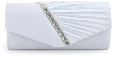 Produktbild von Seidene Abendtasche mit Kristall Clutch für Damen