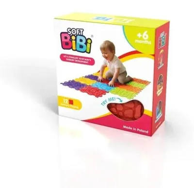 Zdjęcie produktu dla Mata sensoryczna Soft BiBi 12el - BiBio