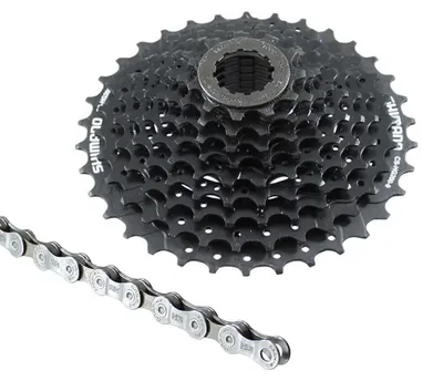 Produktbild von Fahrrad Verschleißset Shimano HG200 Kassette 9 fach Kette Shimano HG53 Komplettset