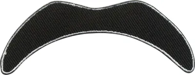 Produktbild von Aufnäher - Schnurrbart - Mustache hängend - Sticker