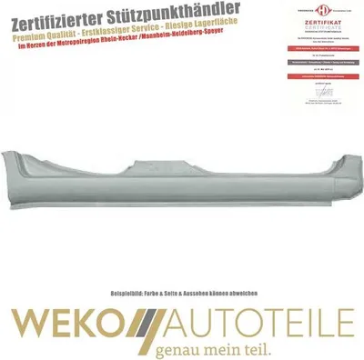 Produktbild von Einstiegblech rechts DIEDERICHS 9730042 passend für FIAT
