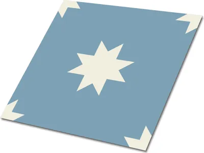 Produktbild von Selbstklebende Platten 30x30 cm Wandpaneele 9 Stück im Set Wanddeko - Siebenstündige Sterne