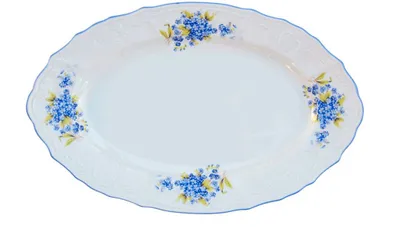 Image de Thun 1794 Bol ovale, 36 cm, Bernadotte, porcelaine Thun