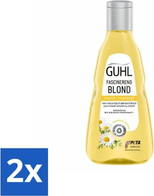Produktbild von Guhl - Shampoo - Colorshine Blonde - 250 ml - Vorteilspack - 2 Stücke
