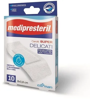Immagine prodotto di Medipresteril Cerotti Delicati Super 8 X 3,8 10 Pezzi