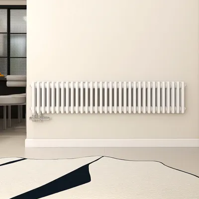 Produktbild von Acezanble 300×1460mm Traditioneller Heizkörper 1197W 3 Säulen Weiß GusseisenStil