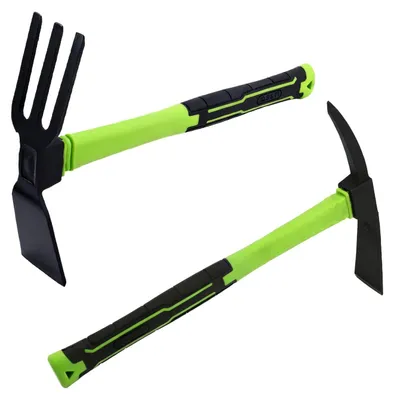 Produktbild von Set aus 2 Gartenwerkzeugen mit ergonomischen Griffen