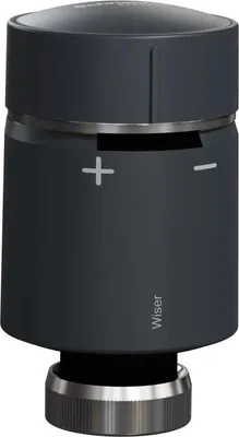 Immagine prodotto di Schneider Electric Wiser, termostato per radiatori, nero CCTFR6101