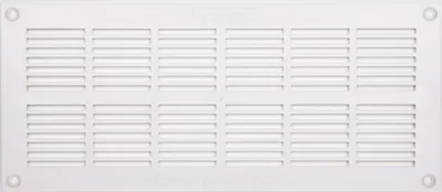 Produktbild von Lüftungsgitter aus natürlichem ABS, L.11 x B.25,5 cm