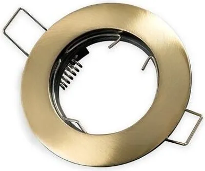 Immagine prodotto di LED Line® Faretto da incasso GU10 Ø65mm foro alluminio incl. presa GU5.3 12V per lampadine LED 50mm patina rotonda