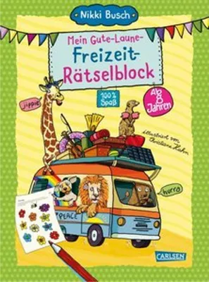 Immagine prodotto di Rätselspaß Grundschule: Mein Gute-Laune-Freizeit-Rätselblock