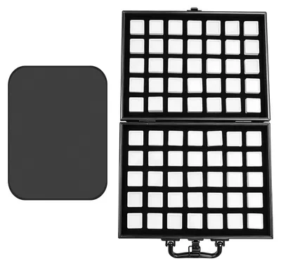 Obrázek produktu pro Vitrína, organizér na šperky se 70 přihrádkami, moderní design, černá