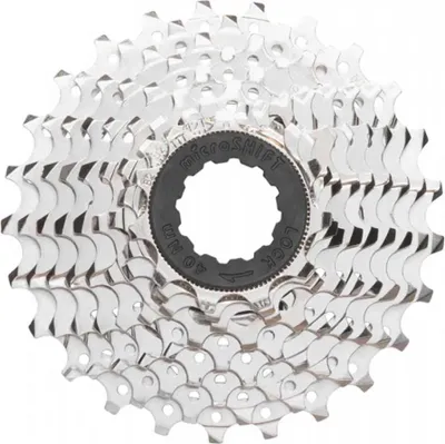 Productafbeelding van Microshift Rte R9 cassette, zilver, 9-speed / 11-28t. Zilver, 9-speed