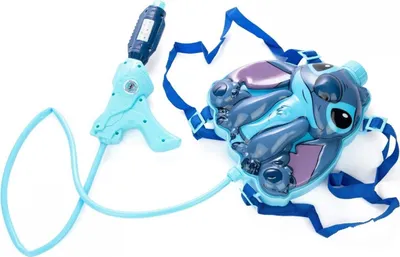 Image de Lilo & Stitch Pistolet à eau Sac à dos-Chase Bandoulière bleu