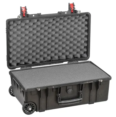 Obrázok produktu pre Explorer 5221HL Black kufr (52x29x21 cm, PreCubed molitan/kolečka/madlo, 4,5kg)