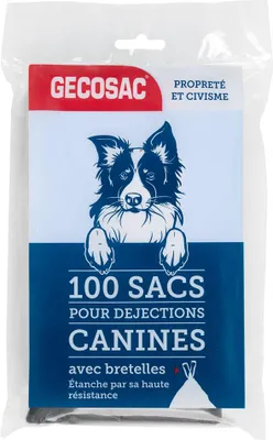 Image de Sacs à Déjections Canines Résistants Et Pratiques - Gecosac