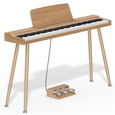 Obrázek produktu pro Digitální piano - 88 kláves - Semi-vážené - S podstavcem a trojitým pedálem - Bluetooth - 20 W - Klavír pro začátečníky