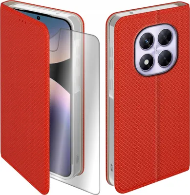 Immagine prodotto di Etui z klapką do Xiaomi Redmi Note 14 Pro | Pro+ 5G Zamykane Futerał +Folia