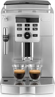Produktbild von DeLonghi freistehender Kaffeevollautomat 1,8 l incl. Milchaufschäumdüse und Wasserfilter, ECAM 25.120.SB, Farbe: Silber/Schwarz