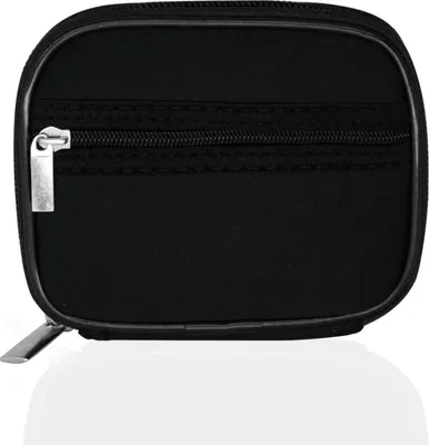 Image de Boîte à comprimés Serfeymi 7 jours Boîte à médicaments avec sac en tissu - Noir