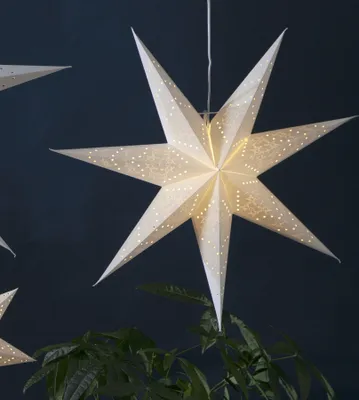 Zdjęcie produktu dla Star Trading 231-19, Lekka ozdoba, Złoto, IP20, Gwiazda, CE, 1 szt.