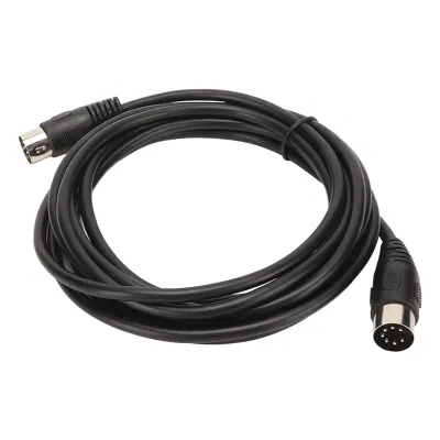 Obrázok produktu pre 7-pinový predlžovací kábel DIN (od zástrčky k zástrčke), plug & play, 3 m pre počítače a zdravotnícke zariadenia