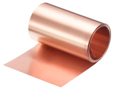 Kupferfolie 2000 x 60 x 0,1 mm, 99,9 % rein, für Elektroprojekte