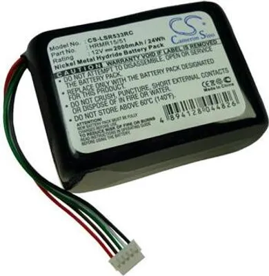 Produktbild von Hochleistungs Akku Ni-MH 12V 2000mAh für Logitech Squeezebox Radio ersetzt 533-000050 NT210AAHCB10YMXZ HRMR15/51 533000050 NT-210-AA-HCB-10-YMXZ HRMR-15/51