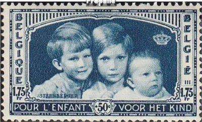 Produktbild von Briefmarken Belgien 1935 Mi 396-398 (kompl.Ausg.) postfrisch Kind
