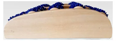 Produktbild von Fußmassageroller aus Holz - Massagegerät für die Füße - Reflexzonenmassage - Noppenroller für beide Füße