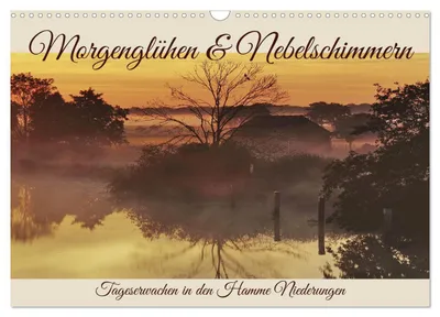 Produktbild von Morgenglühen & Nebelschimmer (Wandkalender 2027 DIN A3 quer), CALVENDO Monatskalender