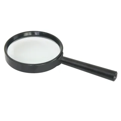 Produktbild von Lupe 5-fach 7,5 cm schwarz
